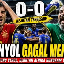 Cape Verde Tampil Disiplin, Redam Serangan Spanyol hingga 0-0 Cape Verde Tampil Disiplin, Redam Serangan Spanyol hingga 0-0